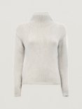 Miasuki - Arion Cashmere Chunky-Knit High-Neck - Off-White - 女装 - 针织衫 - 白色