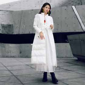 风清月白长款羽绒服 | 新中式设计 | 仙气时尚保暖 | 现货 