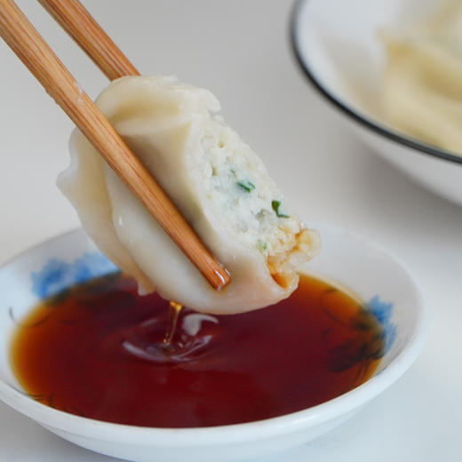 不掺猪肉的鲅鱼饺子 鲜掉牙的海鲜味 商品图2