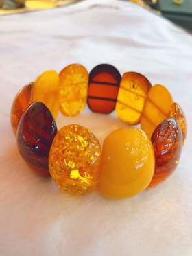 2F  SA琥珀   琥珀手排