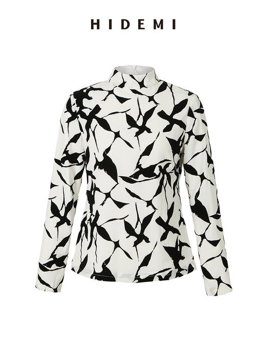 HIDEMI立体植绒印花上衣 商品图8