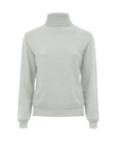 Miasuki - Sophie Cashmere Roll-Neck w. Elbow Patch - Ash Grey - 女装 - 针织衫 - 灰色 商品图0