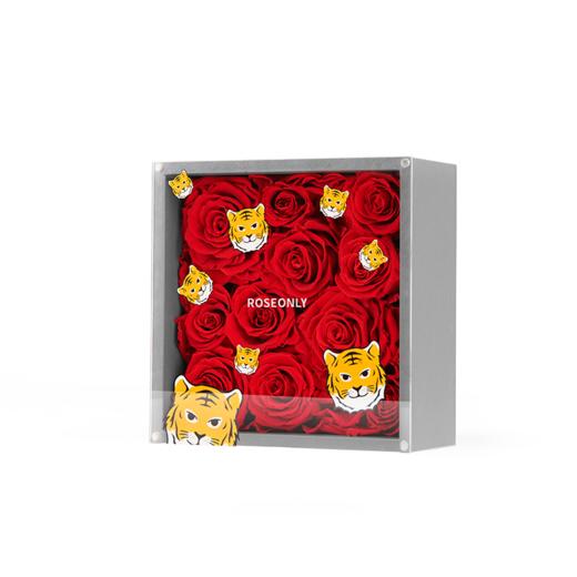 ROSEONLY诺誓 永生玫瑰-玫瑰公仔 幸福虎 虎年礼遇 商品图1