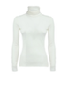 Miasuki - Dulcie Cashmere-Silk Turtle-Neck Layer - White - 女装 - 针织衫 - 白色 商品缩略图0