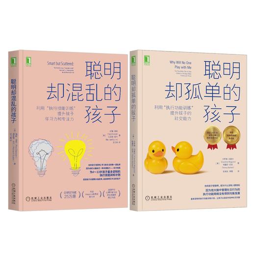 套装 官网正版 执行技能训练 共2册 聪明却混乱的孩子提升孩子学习力和专注力 聪明却孤单的孩子提升孩子的社交能力 商品图3