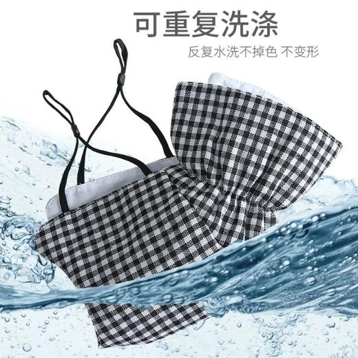 保暖口罩女冬季纯棉加厚加大成人防寒防尘透气可水洗骑行全包面罩 商品图6