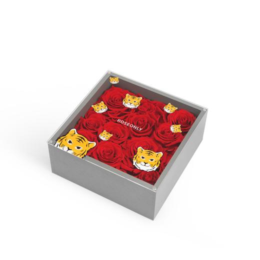 ROSEONLY诺誓 永生玫瑰-玫瑰公仔 幸福虎 虎年礼遇 商品图2