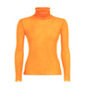 Miasuki - Dulcie Cashmere-Silk Turtle-Neck Layer - Tangerin - 女装 - 针织衫 - 橙色 商品缩略图0