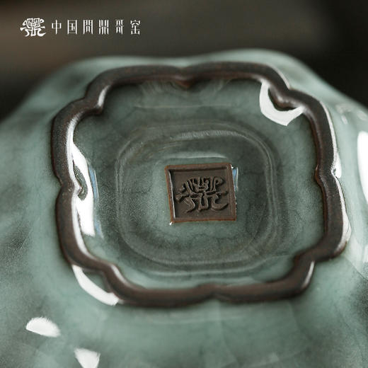 问鼎哥窑锦绣宋纹葵扇杯（缺货） 商品图3