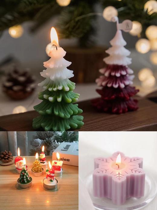 美丽市场超市-蜜界圣诞造型香薰蜡烛 商品图0