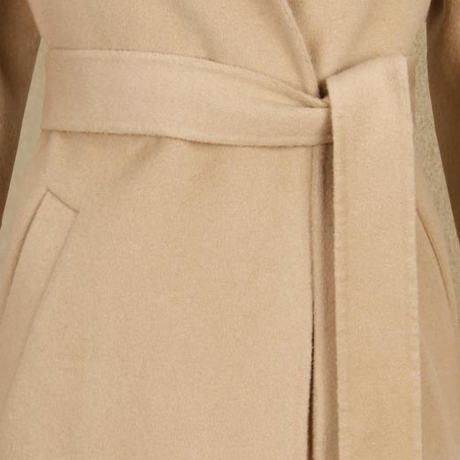 LH964斯尔丽瑟俪[专柜同款]2021新款微落肩宽松短款羊毛大衣女 商品图3