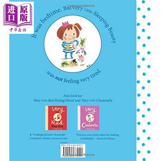 【中商原版】Sue Heap Very Little Sleeping Beauty 小小睡美人 儿童绘本 经典童话故事改编 小初文学 进口图书英文原版4-7岁 商品图1