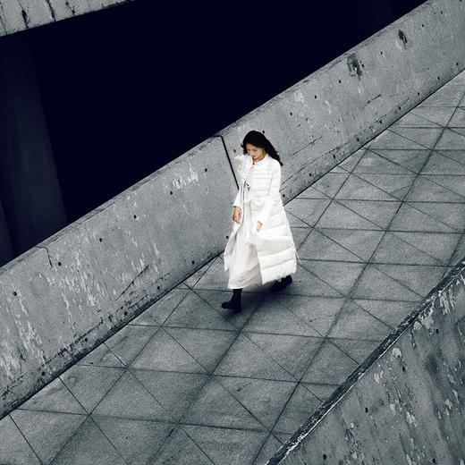 风清月白长款羽绒服 | 新中式设计 | 仙气时尚保暖 | 现货  商品图3