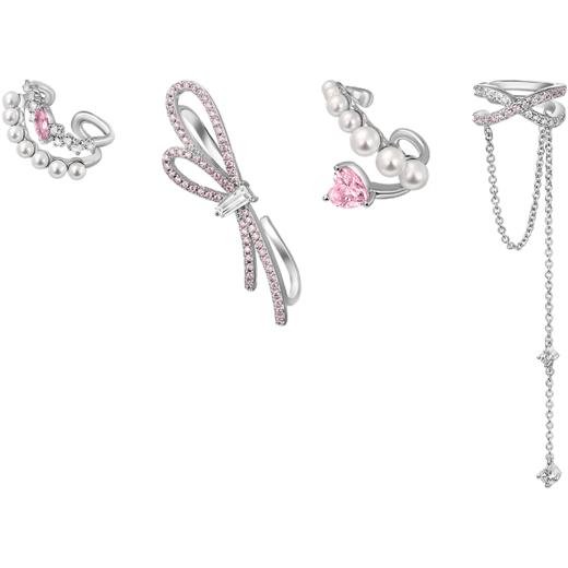 ZEGL设计师新年系列蝴蝶结耳夹女无耳洞耳骨夹耳挂耳环秋冬耳饰品 商品图5