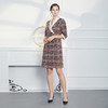 NC80T斯尔丽瑟俪春秋季新品气合体撞色小香风连衣裙 商品缩略图3
