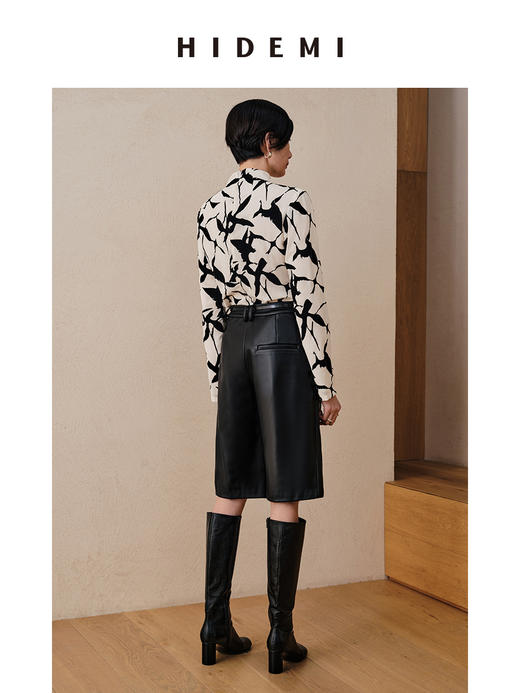 HIDEMI立体植绒印花上衣 商品图4