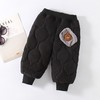 【亲肤棉质感 贴身无束缚】冬季新款儿童裤子百搭加绒休闲童裤宝宝可爱加厚保暖棉裤童装 商品缩略图6