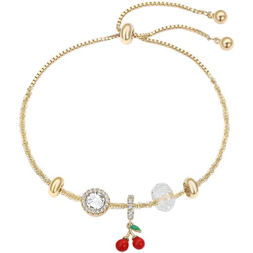 ZEGL红色小樱桃手链女生ins小众设计高级感新年闺蜜手饰生日礼物 商品图6