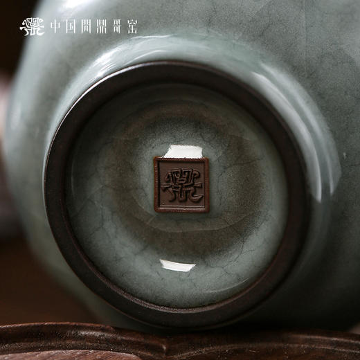 问鼎哥窑锦绣宋纹菡萏杯（大）（缺货） 商品图3