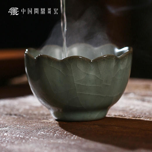哥窑锦绣宋纹菡萏杯（小）（缺货） 商品图2