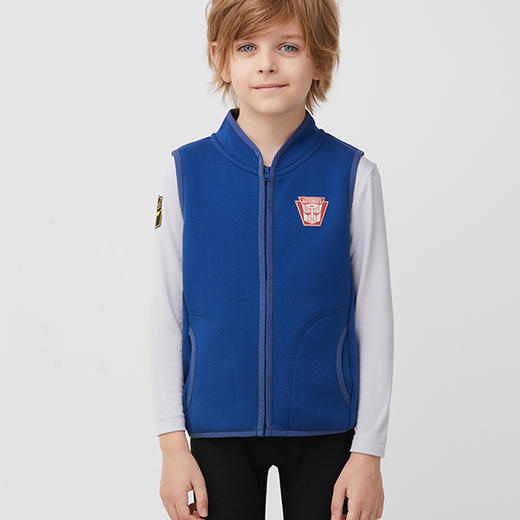 天空之城-AIMER KIDS-变形金刚钢铁战士马甲 商品图0