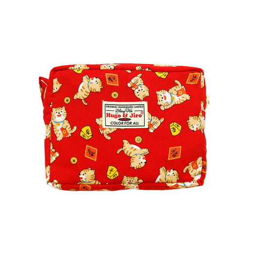 HUJI祤集Motley收纳包插画老虎老虎 商品图5