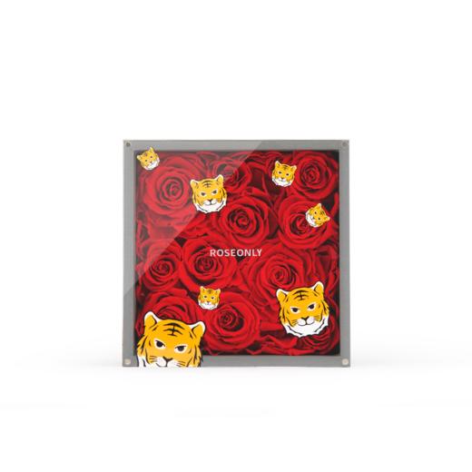 ROSEONLY诺誓 永生玫瑰-玫瑰公仔 幸福虎 虎年礼遇 商品图0