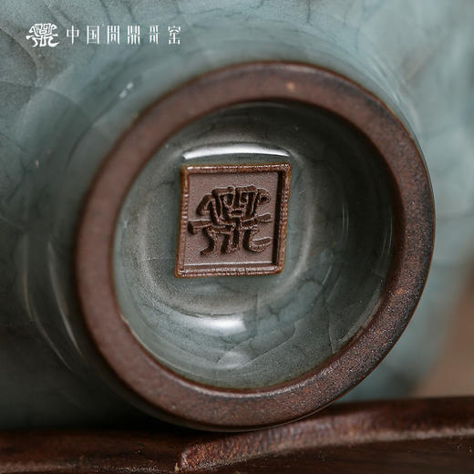 问鼎哥窑锦绣宋纹青葵杯（缺货） 商品图3