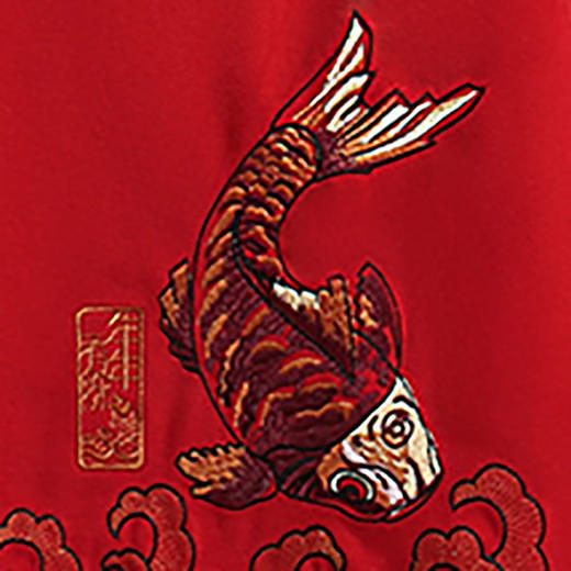 YL-唐装汉服女冬装中国风汉元素拜年服古风女装改良版加厚卫衣裙 商品图3