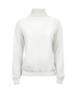 Miasuki - Sophie Cashmere Roll-Neck w. Elbow Patch - Milk White - 女装 - 针织衫 - 白 商品缩略图0