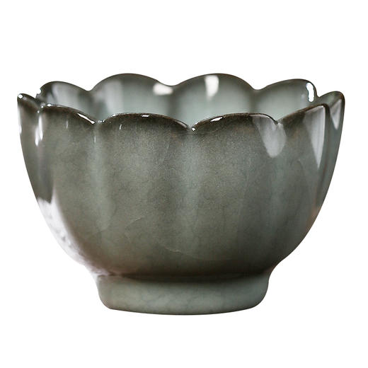 问鼎哥窑锦绣宋纹菡萏杯（大）（缺货） 商品图4