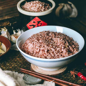 【老品种留胚红米】生长在云南元阳梯田 1300年的老米种 生态种植无污染 红米糙米3斤装