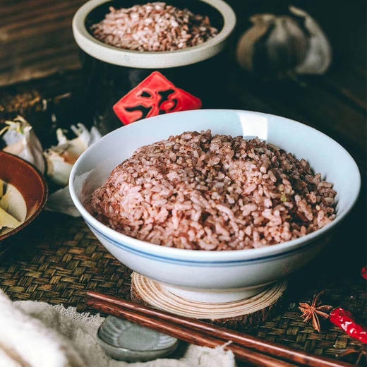 【老品种留胚红米】生长在云南元阳梯田 1300年的老米种 生态种植无污染 红米糙米3斤装 商品图0