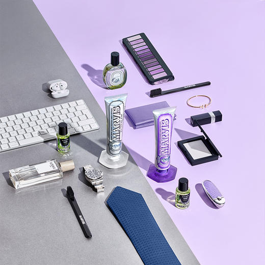 【可可推荐】Marvis玛尔仕 70年历史意大利国民品牌 牙膏中的“爱马仕” 清新口气 低泡护龈 预防龋齿 85ml 9种口味 商品图1