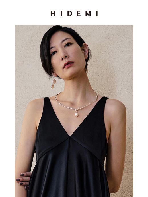 HIDEMI 异形珍珠简约项圈 商品图5