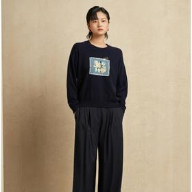 3楼鄂尔多斯1980女款羊绒套衫