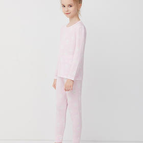 天空之城-AIMER KIDS-樱花猫女孩保暖套装