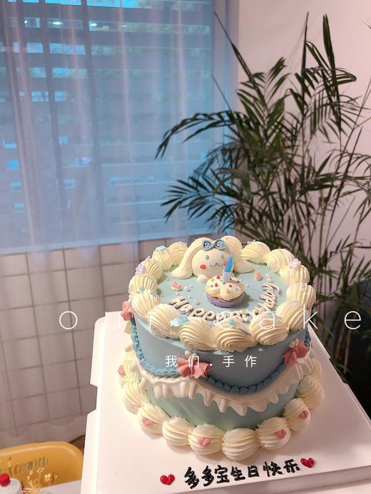 立体玉桂狗/大耳狗卡通复古手绘蛋糕-低糖处理无添加 商品图3