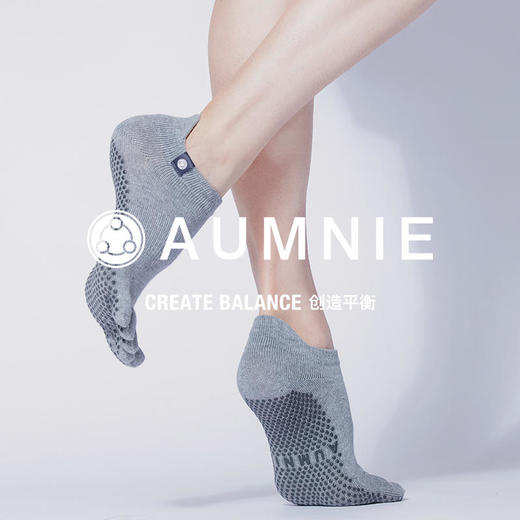 AUMNIE | 及踝防滑专业普拉提瑜伽五指袜 FULL TOE YOGA ANKLE SOCKS 商品图2