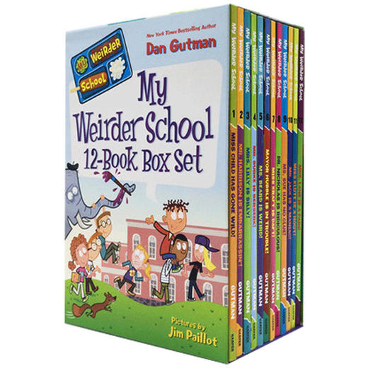我的疯狂学校3第三季12册套装 英文原版书 My Weirder School 章节书 美国小学阅读教材 儿童读物 商品图2