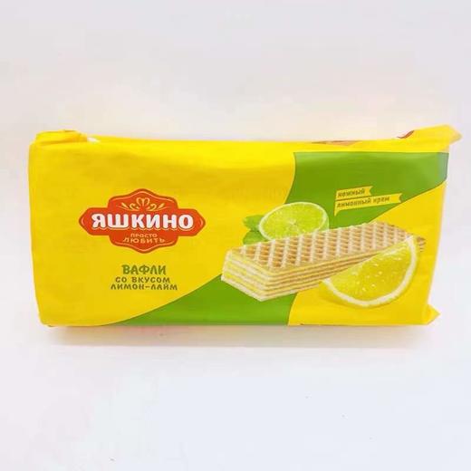 【中欧班列精选】WWJ俄罗斯KDV巧克力坚果青柠奶油炼乳榛子酱风味威化200g/袋 商品图4