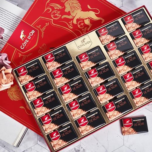 【甜蜜来袭】280g特多金象黑巧克力礼盒 比利时进口 百年品质保证 商品图0