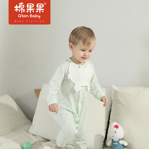 商场同款棉果果春秋款内衣对开连体衣哈衣M101722422030 商品图0