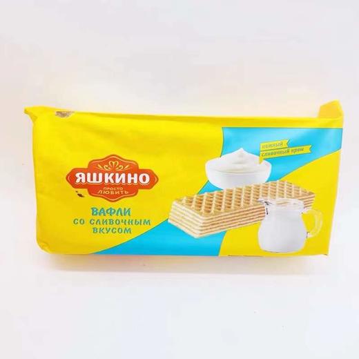 【中欧班列精选】WWJ俄罗斯KDV巧克力坚果青柠奶油炼乳榛子酱风味威化200g/袋 商品图6