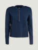 Miasuki - Clover Merino Military Look  - Navy Blue - 女装 - 针织衫 - 蓝色 商品缩略图0