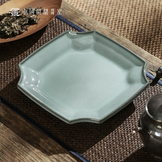 问鼎哥窑锦绣宋纹云晖壶承（缺货） 商品图0