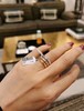 香奈儿 Chanel 戒指 永恒经典的香奈儿菱格纹戒指图案 厚金电镀层 Au 75 商品缩略图6