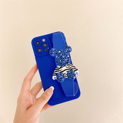 克莱因蓝暴力熊腕带华为p50手壳mate40/30pro硅胶nova8/7se软套 商品图6