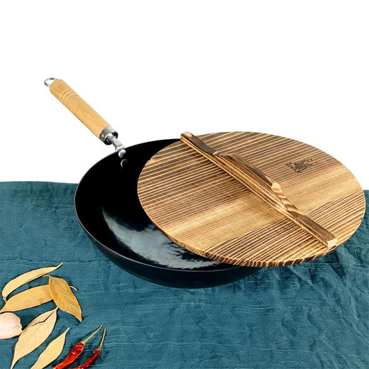 拿铁铁器H1手工锻打铁锅 商品图0