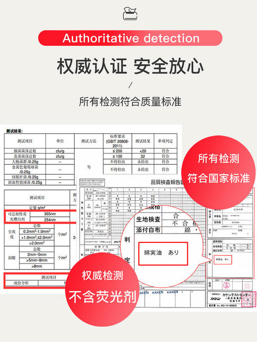 日本日棉织物盒装洗脸巾 商品图2